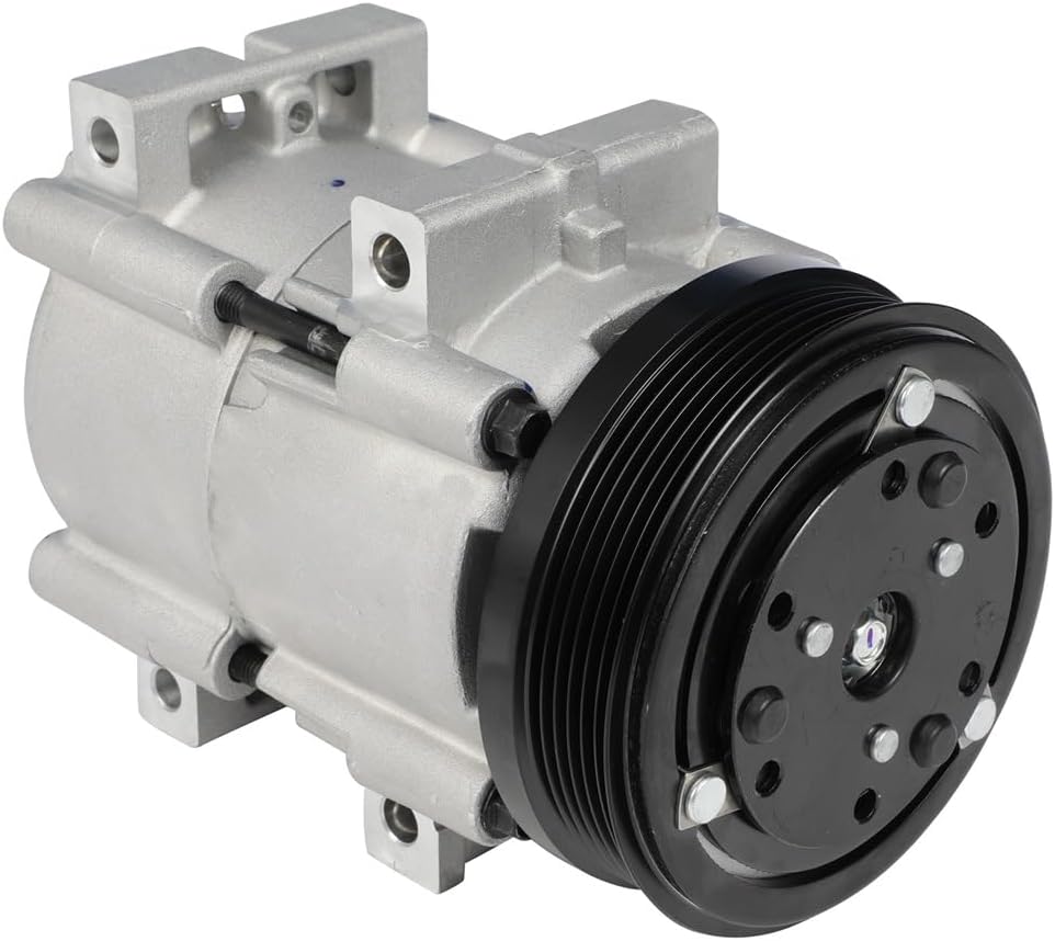 AC Compressor with Clutch – Compatible with 1996-2000 Ford & Mercury Sable 3.0L - KUDUPARTS