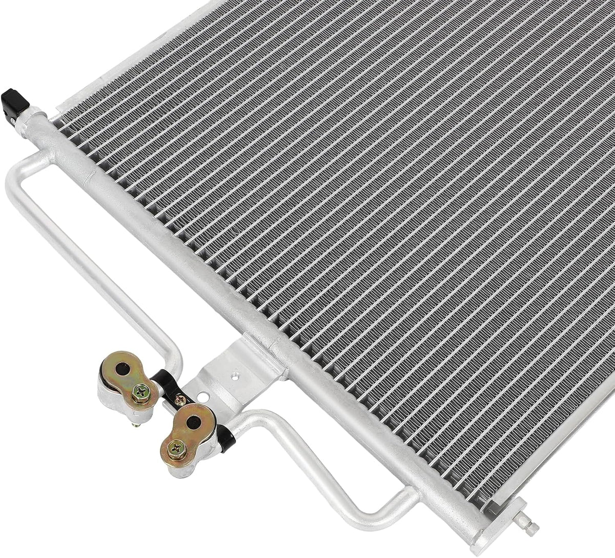 AC Condenser Compatible with 2005-2007 Ford Escape, 2005-2007 Mercury Mariner, 2005-2006 Mazda Tribute – Radiator Cooling Fan Assembly, Replacement 3298 - KUDUPARTS