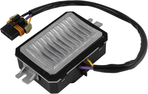 AC Blower Motor Resistor RU536 - Compatible with Buick LeSabre (2000-2005), Cadillac DeVille (1998-2004), Seville (2001-2003), Pontiac Bonneville (2000-2005), Oldsmobile Aurora (2001-2003) - KUDUPARTS