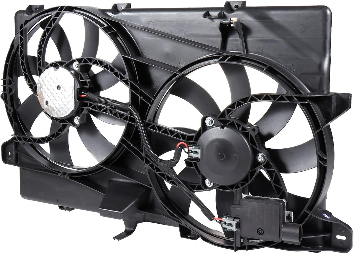 Cooling Fan*1 + Radiator*1 Replacement for 2007-2014 Ford Edge & 2007-2011 Lincoln MKX (621-392, 2937) - KUDUPARTS