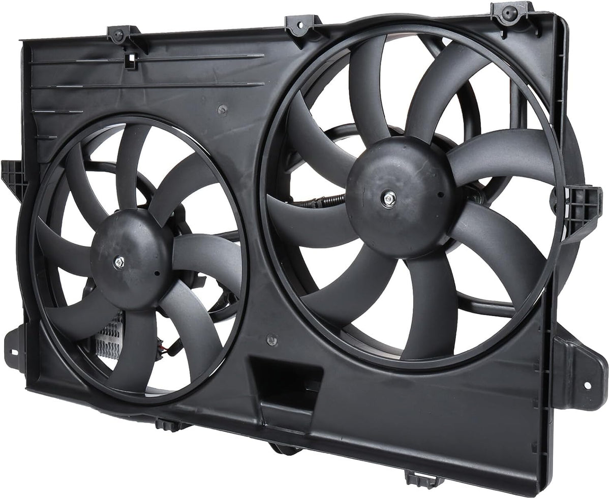 Cooling Fan*1 + Radiator*1 Replacement for 2007-2014 Ford Edge & 2007-2011 Lincoln MKX (621-392, 2937) - KUDUPARTS