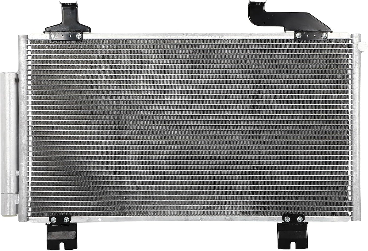 AC Condenser Compatible with 2009-2014 Acura TSX V6 Sedan & 2013-2014 TSX V6 Tech Sedan 4-Door – Radiator Cooling Fan Assembly Replacement (3767, 80100TL2A01, AC3030125) - KUDUPARTS