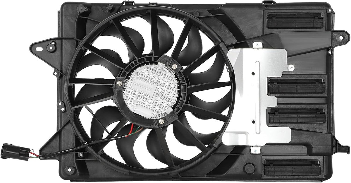 Radiator Cooling Fan Assembly 13574 | 624090 Replacement for 2016-2018 Chevrolet Malibu 1.5L - KUDUPARTS