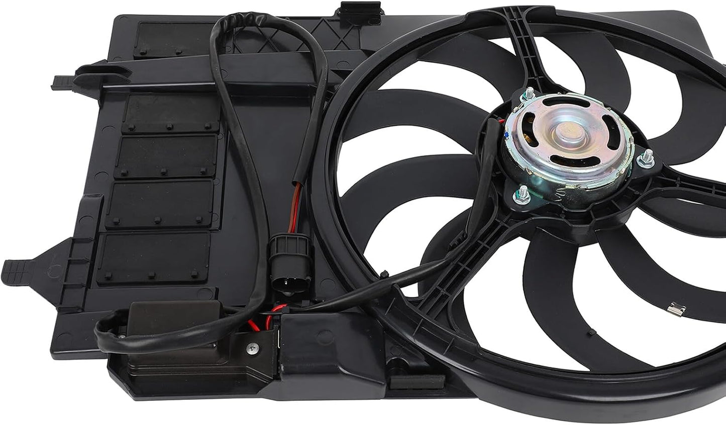 Radiator Cooling Fan Assembly Compatible with Mini Cooper 2003-2008 – 621080, 17117541092