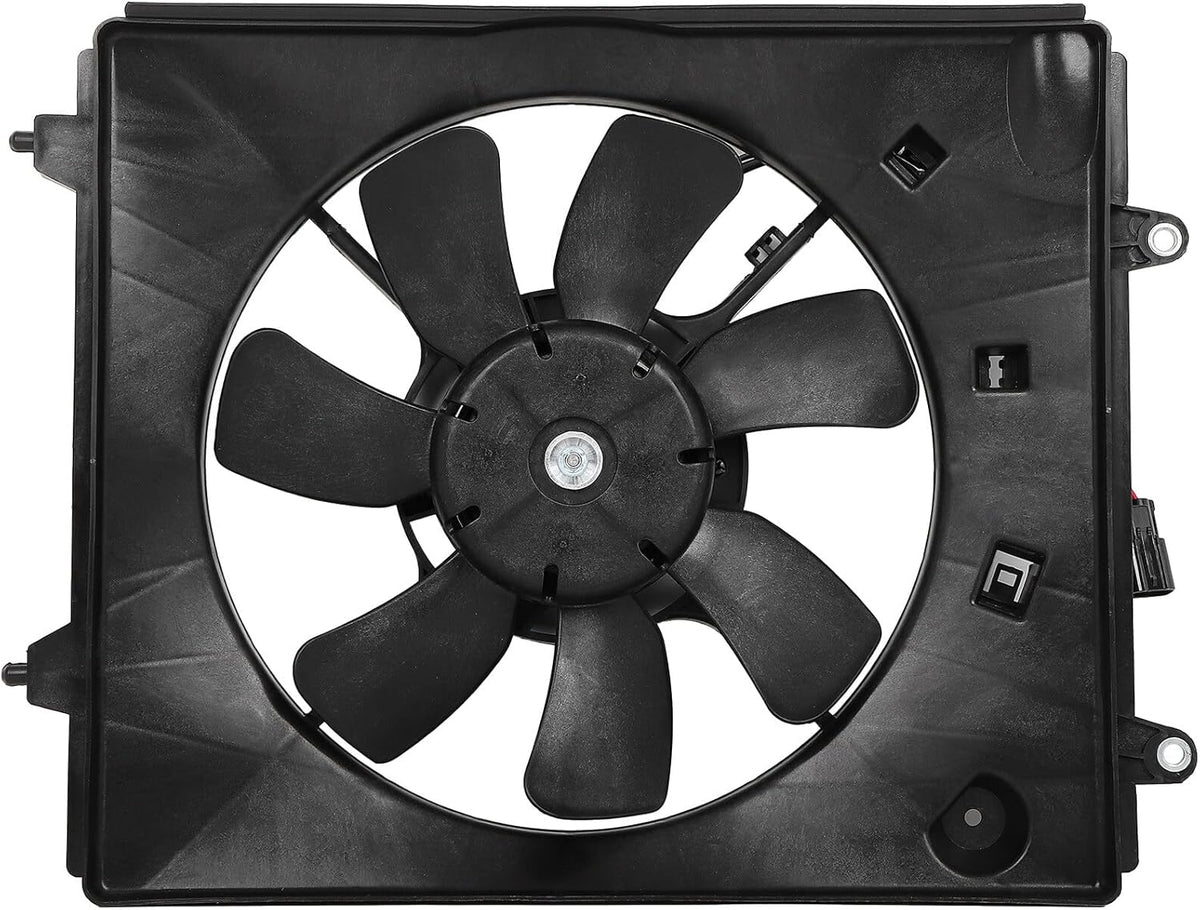620284 Radiator Cooling Fan Assembly Replacement Compatible with 2012-2014 Honda CR-V 2.4L - KUDUPARTS