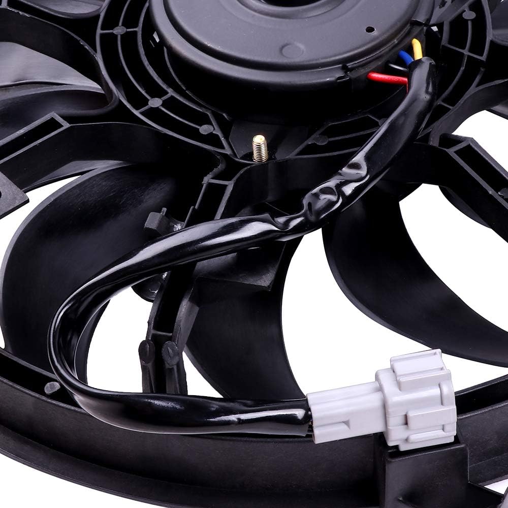 Radiator Cooling Fan Assembly Compatible with 2007-2016 Nissan Altima & 2016 Nissan Maxima – Replaces 620-453, 621660, FA70435, 214813NT0A, 214813TB0A, 214813TB0B, 21481JA000, 21481JA100, 214 - KUDUPARTS