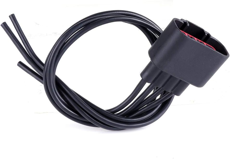 Heater Blower Motor Wire Harness Air Conditioning Replacement Part Compatible with 2008-2012 Ford Escape, 2007-2016 Ford Expedition, 2004-2014 Ford F-150, 2007-2010 Ford F-250 Super Duty - KUDUPARTS