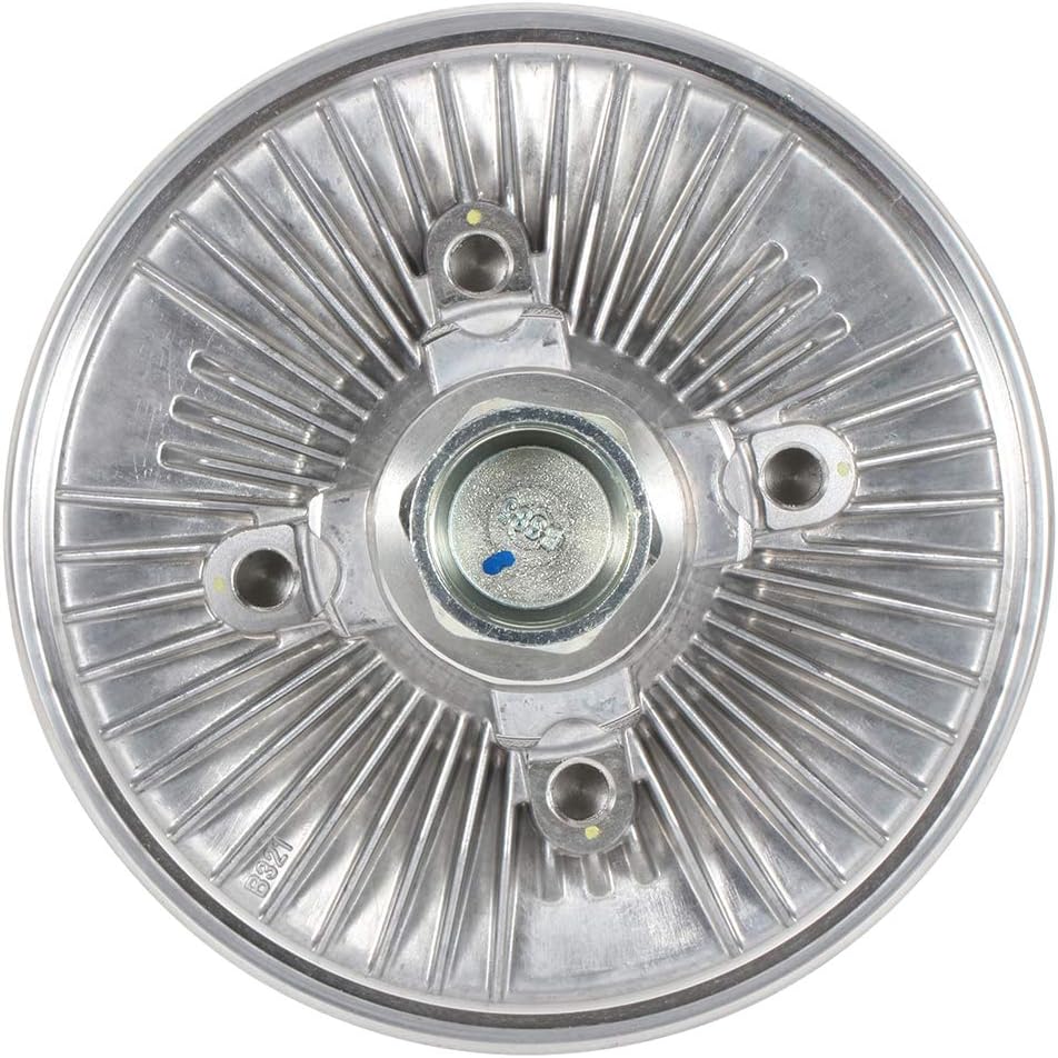 Engine Cooling Fan Clutch Replacement Compatible with 2002-2010 Chevrolet Silverado 1500/2500/3500 HD - KUDUPARTS