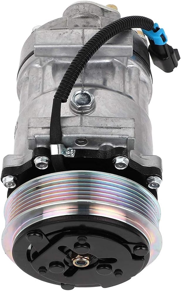 A/C Compressor with Clutch for 2008 Volvo VNM (10.8L, 12.1L, 12.8L) & Volvo VT (14.9L) - KUDUPARTS