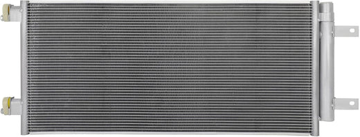 2017-2019 Chevrolet Cruze 1.4L Radiator Cooling Fan Assembly Replacement (Condenser 30033, 624140, 39013323, GM3115303) - KUDUPARTS