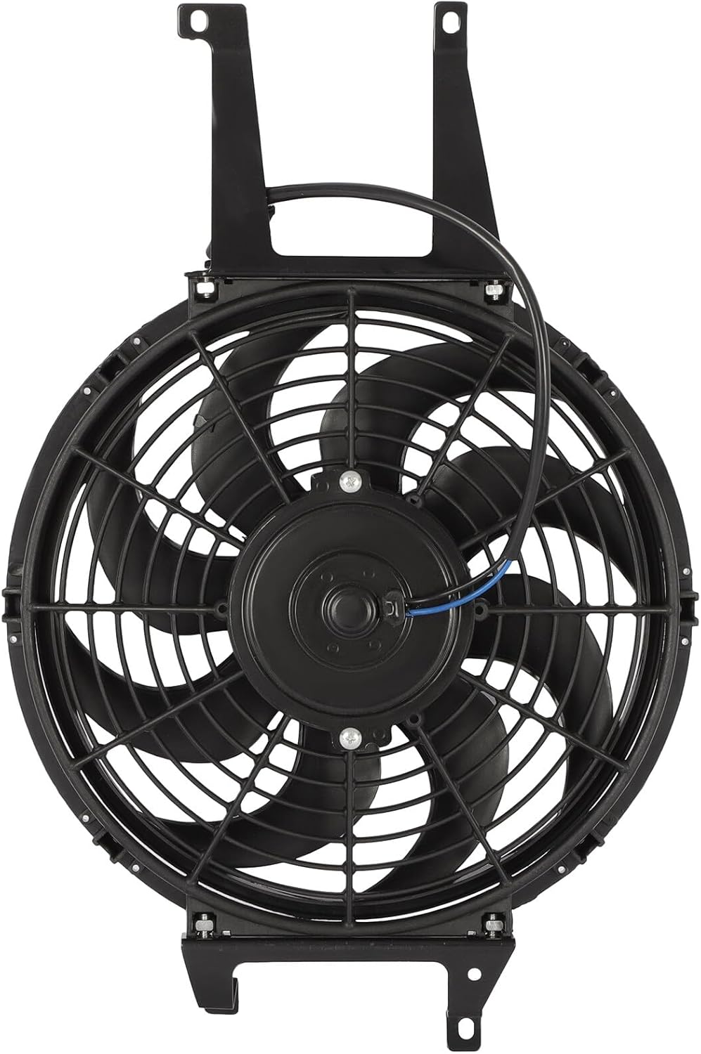 Radiator Cooling Fan Assembly Compatible with 1999-2000 Cadillac Escalade, 1992-1994 & 1988-1999 Chevrolet Blazer, 1992-1999 Chevrolet C1500 (Replaces 158686) - KUDUPARTS