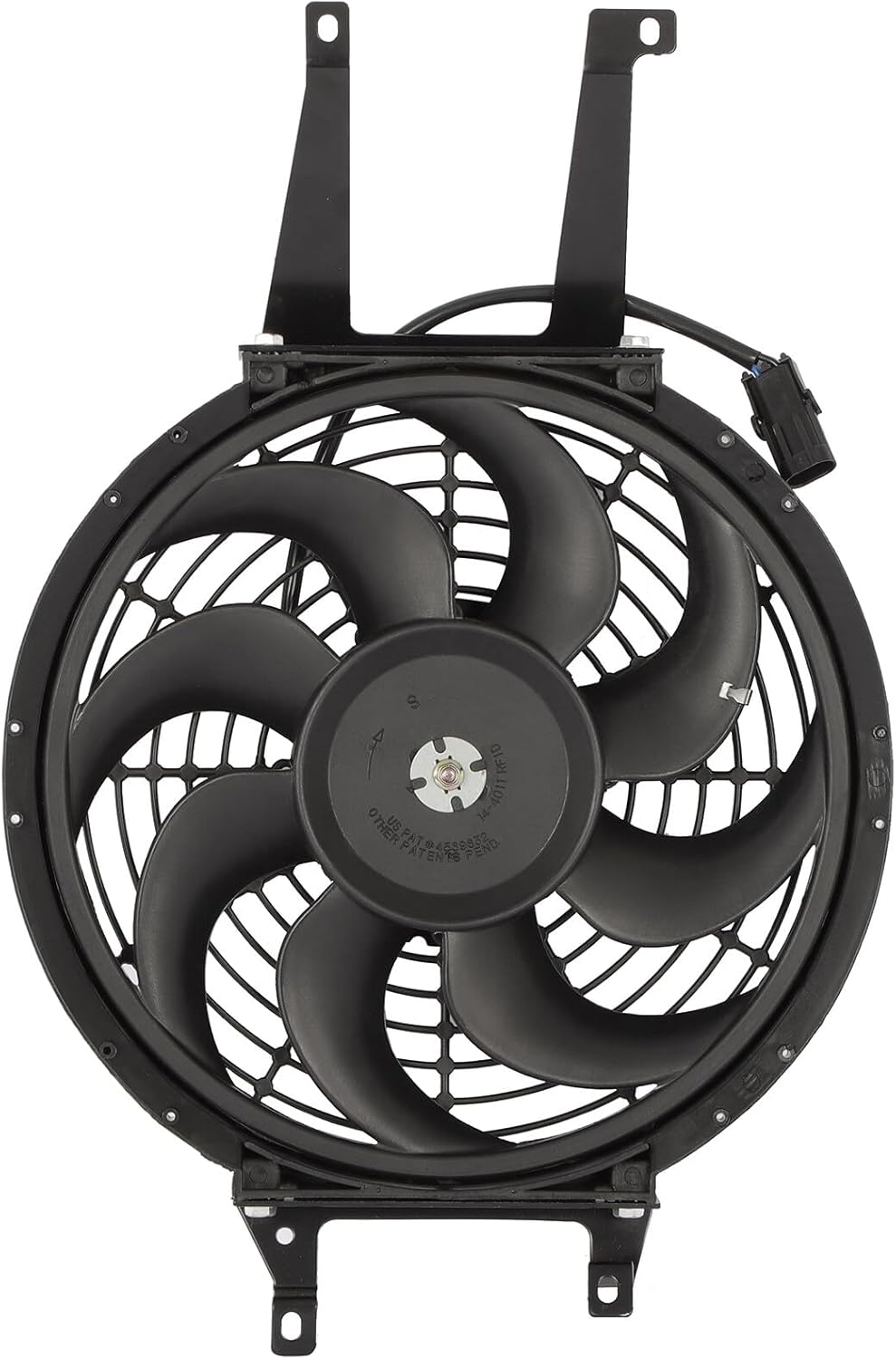 Radiator Cooling Fan Assembly Compatible with 1999-2000 Cadillac Escalade, 1992-1994 & 1988-1999 Chevrolet Blazer, 1992-1999 Chevrolet C1500 (Replaces 158686) - KUDUPARTS