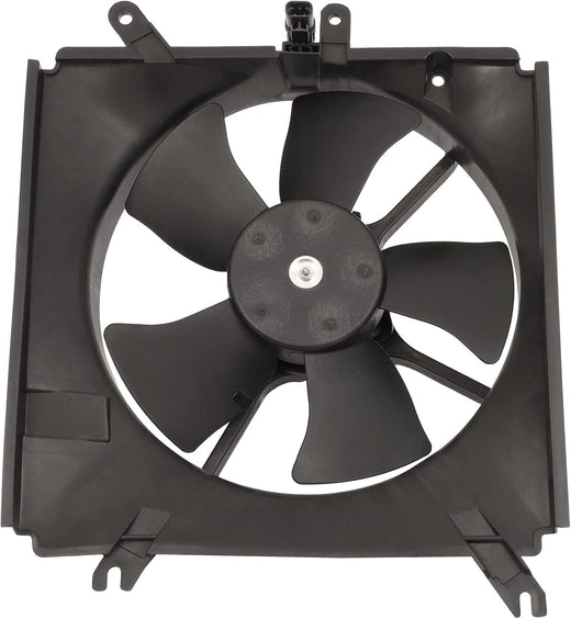 Radiator Cooling Fan Assembly Compatible with 2003-2005 Kia Rio (601160) - KUDUPARTS