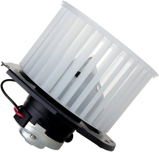 HVAC Plastic Heater Blower Motor with Fan Cage, Front, Compatible with 1980-1986 Chevrolet K5 Blazer, 1980-1985 GMC C1500 Suburban, 1980-1986 GMC K2500 Suburban - KUDUPARTS