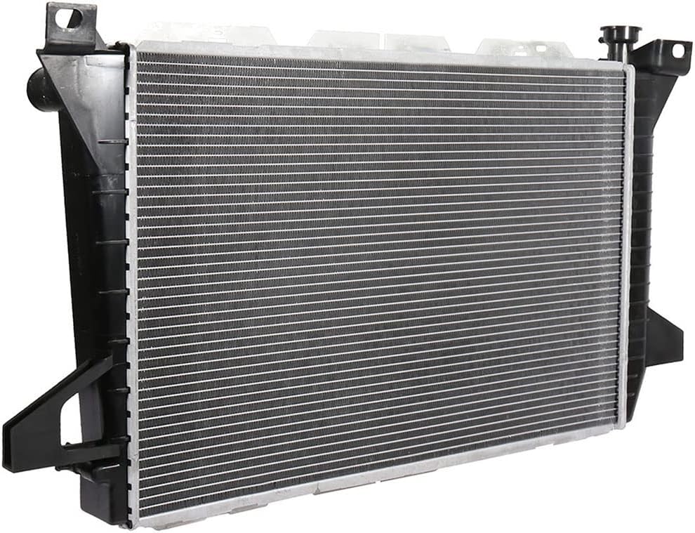 1451 Radiator Compatible with Ford Bronco 5.0L 1986-1994, F-150 3.8L/4.9L/5.0L/5.8L 1985-1996 - KUDUPARTS