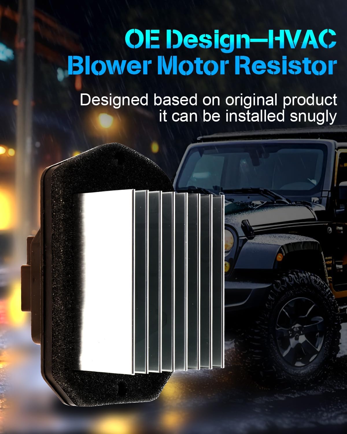 AC Blower Motor Resistor Compatible with 2005-2012 Acura RL, 2009-2014 Acura TL, 2010-2013 ZDX, 2011-2017 Honda Odyssey, 2006-2014 Ridgeline – HVAC Heater Resistor Control Module RU596 - KUDUPARTS