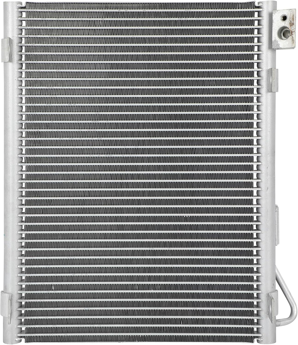 AC Condenser Compatible with 2002-2008 Dodge Ram 1500 & 2003-2008 Ram 2500 – Radiator Cooling Fan Assembly, Replacement for 4984, 4984C, CN 4984PFC, CN4984PFC, 7-4984 - KUDUPARTS