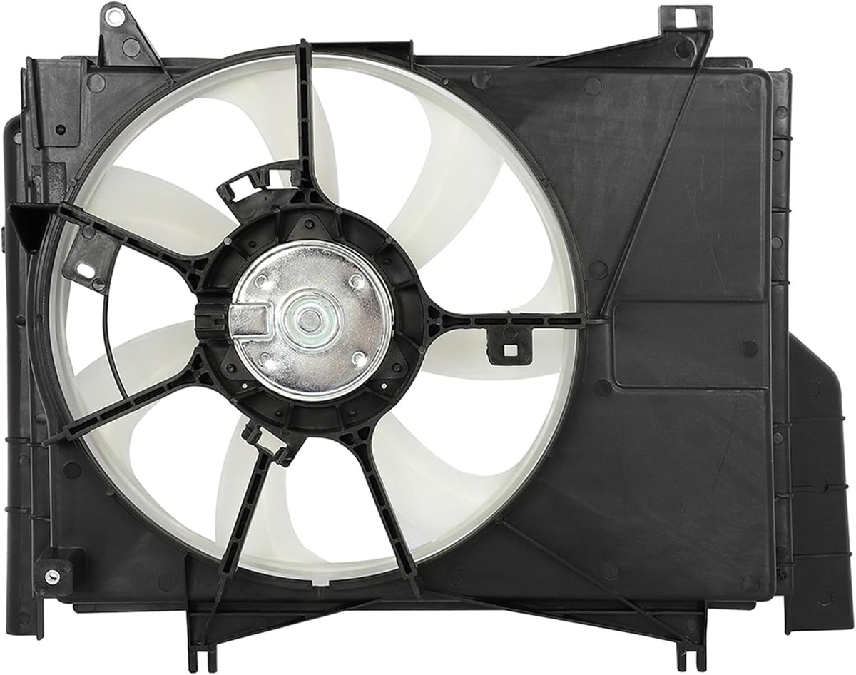 4331 A/C Condenser Cooling Fan Assembly Compatible with 2014-2015 Mitsubishi Mirage - KUDUPARTS