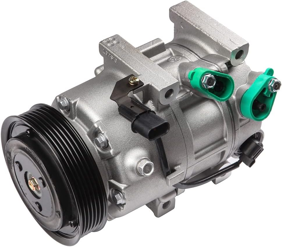 AC Compressor Compatible with Hyundai Sonata & Kia Optima 2.0L 2.4L (2012-2018) - KUDUPARTS