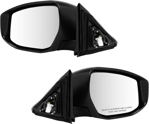 2013-2018 Nissan Altima Exterior Mirrors - Driver & Passenger Side (963023TH0A-PFM, 963013TH0A-PFM) - KUDUPARTS