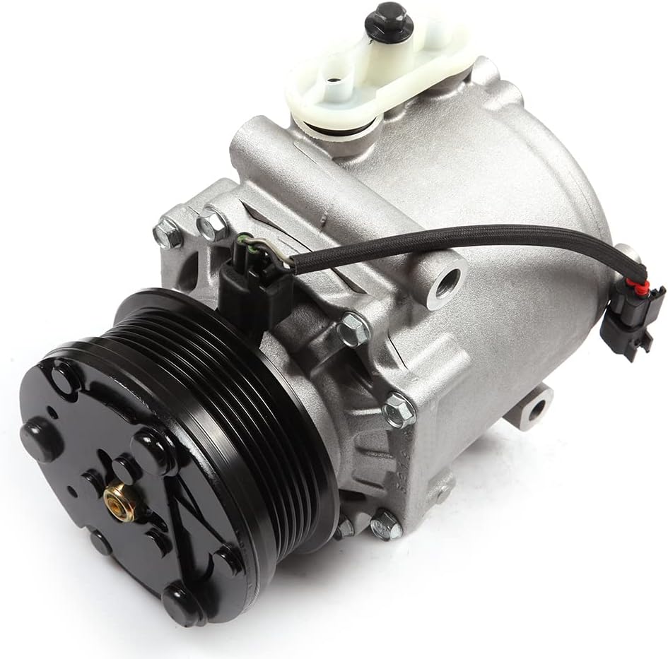 AC Compressor with Clutch Compatible with Ford E-150, E-250, E-350, Explorer, Lincoln Navigator, Mercury Marauder 4.6L 5.4L 2001-2006 - KUDUPARTS