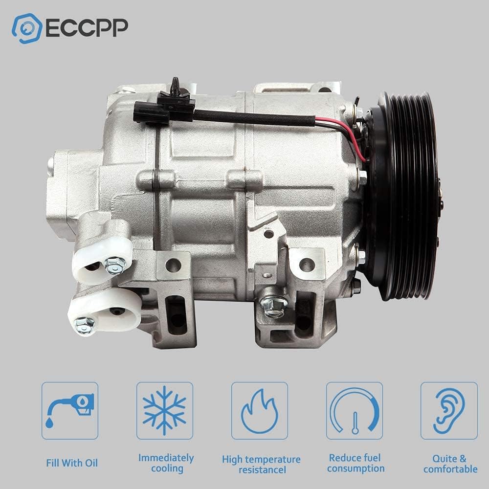 AC Compressor Compatible with Nissan Sentra Altima 2.5L 2007-2012 – Fast Cooling - KUDUPARTS