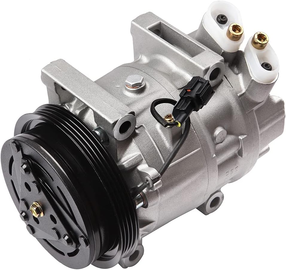 AC Compressor with Clutch Compatible with 2001–2004 Nissan Pathfinder 3.5L & 2001–2003 Infiniti QX4 3.5L - KUDUPARTS