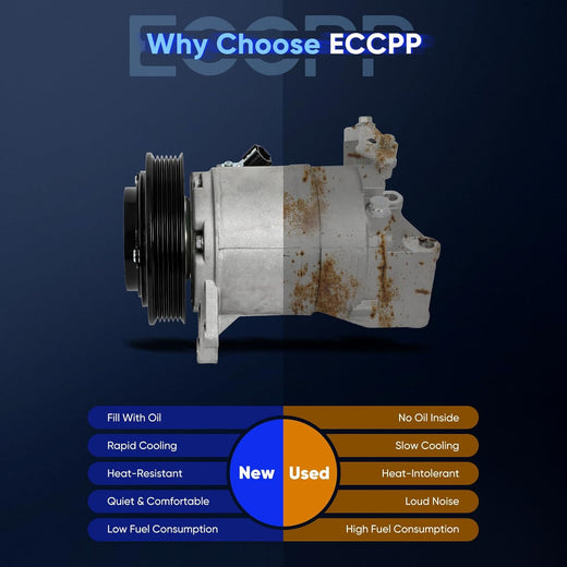 Nissan Altima 2002-2006 & Maxima 3.5L 2004-2008 AC Compressor - KUDUPARTS
