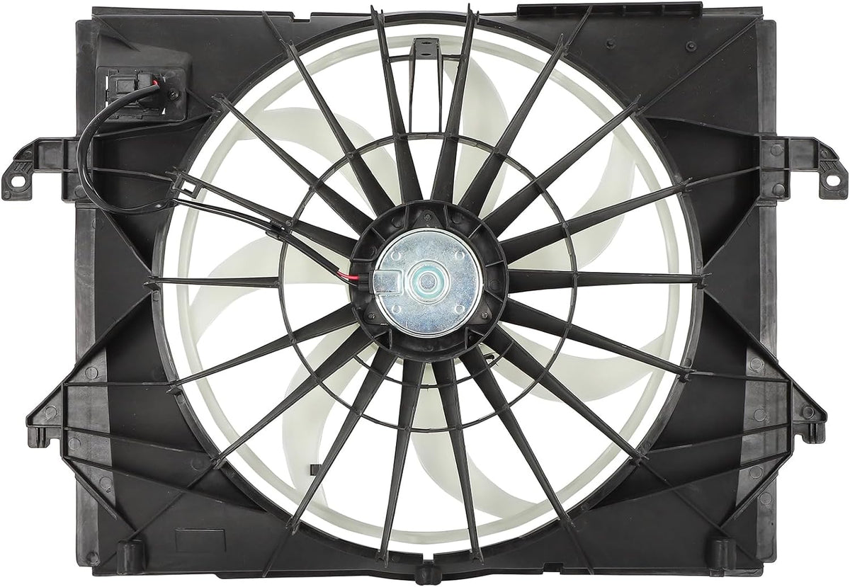 Radiator Cooling Fan Assembly Compatible with 2009-2012 Dodge Ram 1500 – Engine Cooling Fan Replacement (621410) - KUDUPARTS