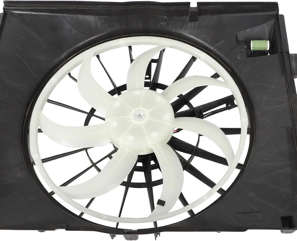 Radiator Cooling Fan Assembly Compatible with 2009-2012 Dodge Ram 1500 – Engine Cooling Fan Replacement (621410) - KUDUPARTS