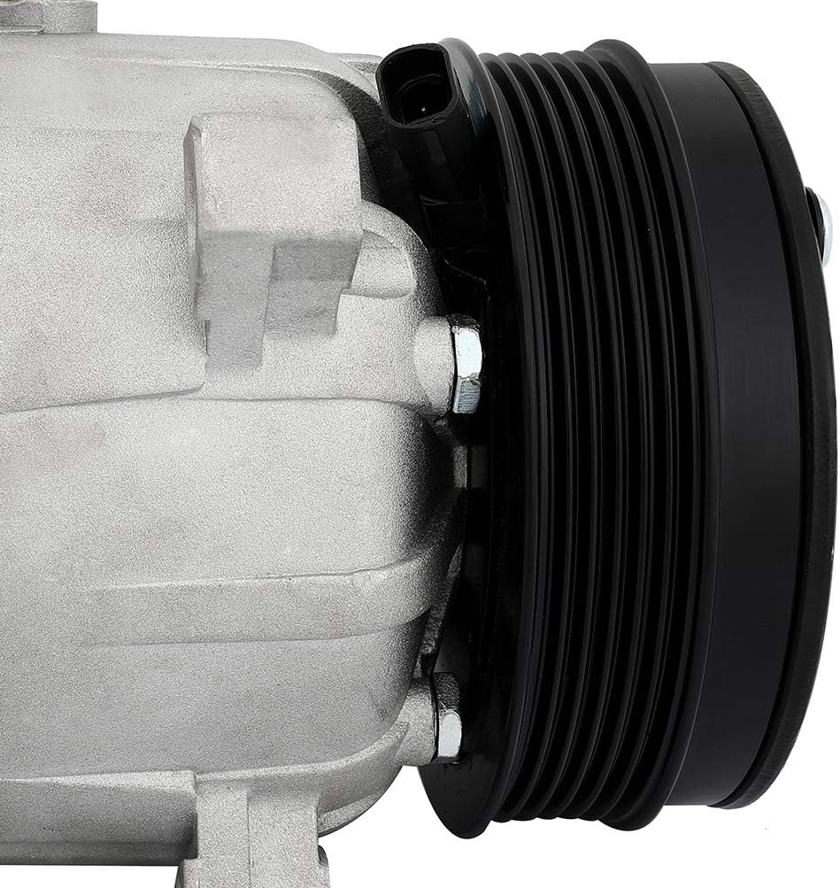 A/C Compressor with Clutch | Compatible with 1996-2005 Pontiac Bonneville, Buick LeSabre & Park Avenue 3.8L 4.6L - KUDUPARTS