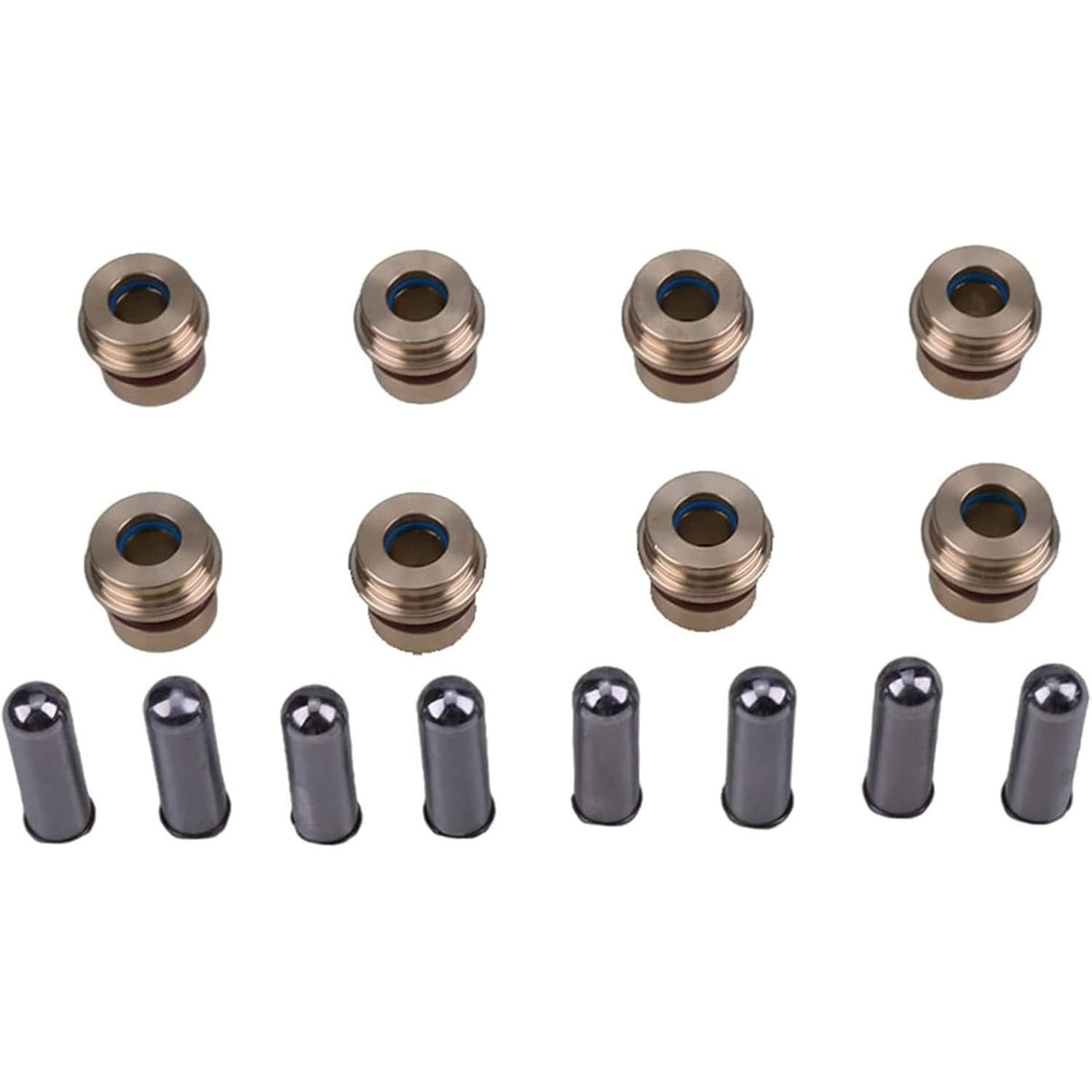 8 Pieces Pilot Valve Pusher 203-1100 for Caterpillar CAT Loader 216B 226B 232B 236B 242B 247B 287B 953C 963B 963C 973C - KUDUPARTS