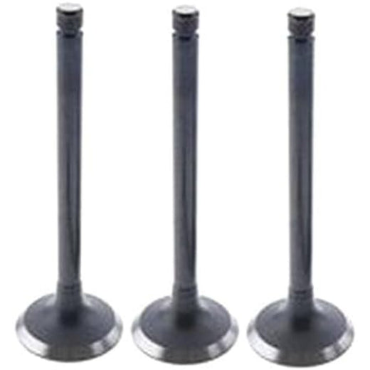 For Yanmar 3TNE88 Komatsu 3D88 Intake Valve 3PCS YM129100-11100 - KUDUPARTS