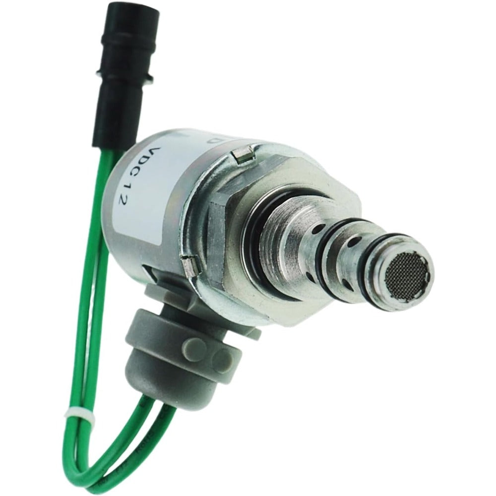 12V Solenoid Valve 3E-6268 for Caterpillar CAT Engine 3114 Loader 446 446B Telehandler RT100 RT80 - KUDUPARTS