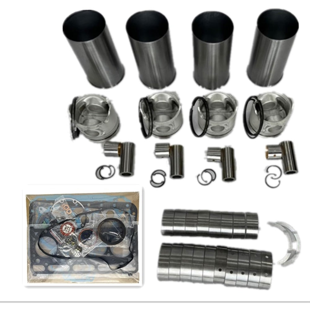 Overhaul Rebuild Kit for Mitsubishi Engine L3E New Holland Excavator EC15 E16B E18B E18SR - KUDUPARTS