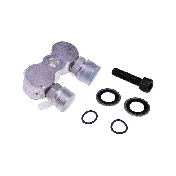 Adaptateur de compresseur de climatisation LSX LS1 pour filetage 8AN/10AN usiné CNC