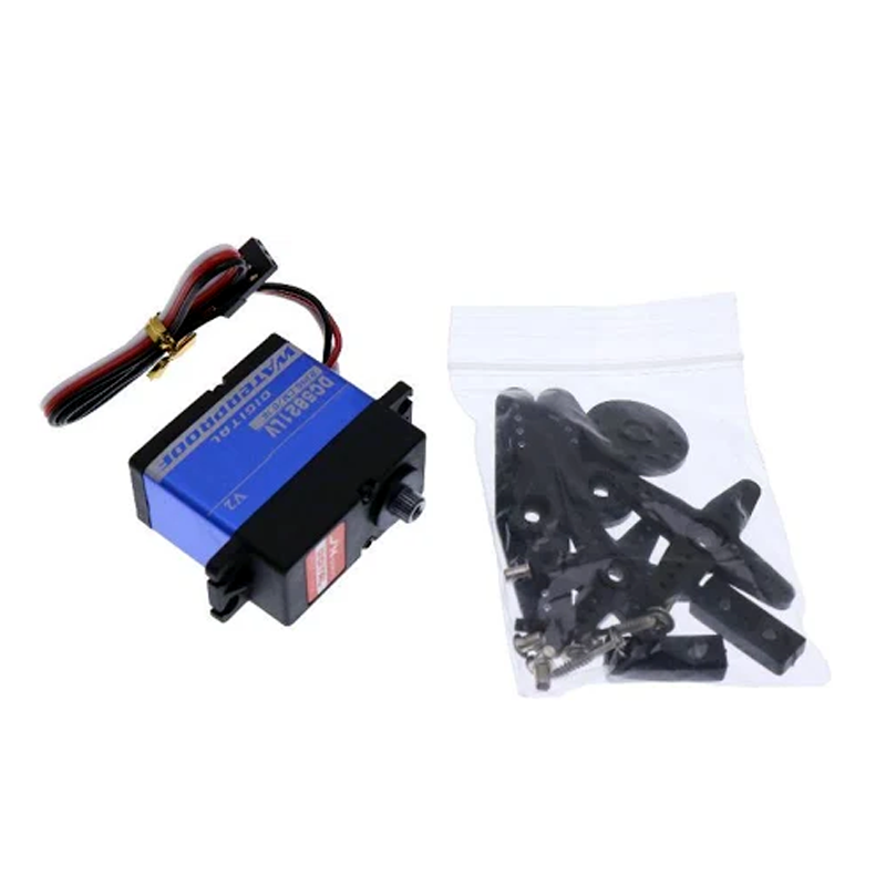 Aftermarket JX DC-5821LV DC5821LV High Torque Metal Gear Digital Waterproof Servo for 1/8 1/10 Scale RC Car - KUDUPARTS