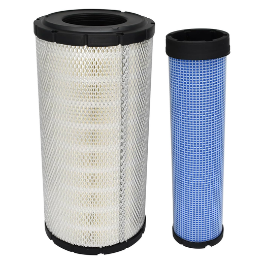 Air Filter 600-185-2110 and 600-185-2120 for Komatsu Excavator PC118MR-8 PC128US-2 PC128UU-2 PC130-8 PC138US-2 - KUDUPARTS