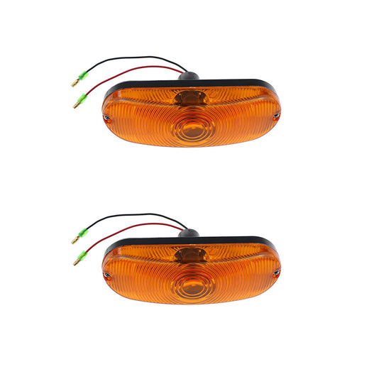 Amber Turn Signal Lamp D135384 Emergency Light Asembly For Case 580K 580L 580M 580N 585G 586H 586G(Ship to US Only) - KUDUPARTS