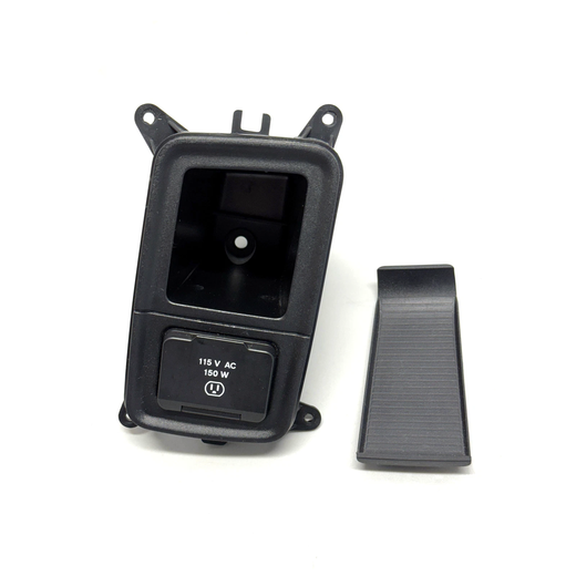 Auxillary Power Outlet Bezel 1WP34DX9AA for Dodge Ram 1500 Classic 2500 3500 3.0L 3.6L V6 4.7L 5.7L 6.4L V8 6.7L L6 2013-2024 - KUDUPARTS