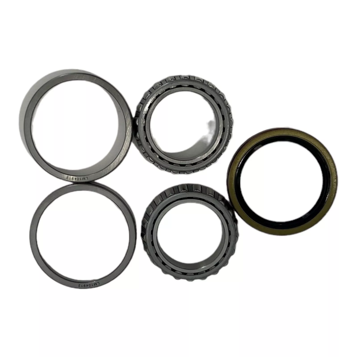Axle Bearing and Seal Kit 6689775 6689638 6658228 for Bobcat 645 653 742 743 751 753 763 773 7753 873 S130 S150 S160 S175 S185 S205 S450 S510 S530 S550 S570 S590 S595 - KUDUPARTS