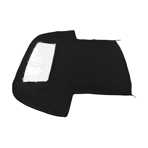 Black Convertible Soft Top GEO6481-0265 for Suzuki Swift Geo Metro Pontiac Firefly - KUDUPARTS