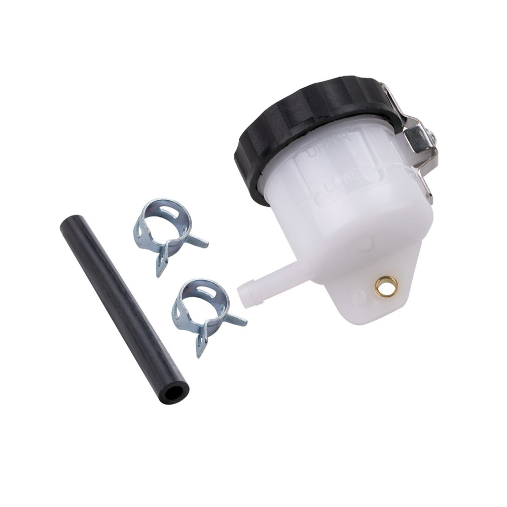 Brake Master Cylinder Oil Reservoir Tank for Kawasaki ZX10R 2004-18 ZX6R 1998-18 Yamaha YZF R1 R6 2005-16 Suzuki GSXR 01-13 - KUDUPARTS