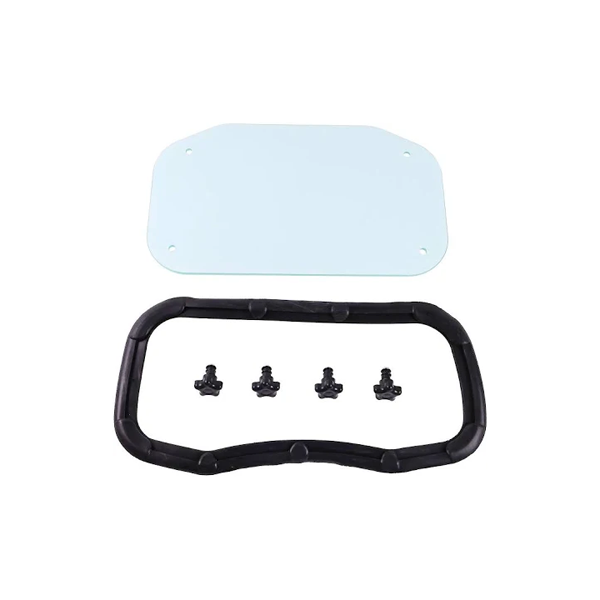 Cab Window Glass Seal Rubber Knob Kit 7105034 7165265 6681614 for Bobcat Loader S130 S175 S185 S205 S250 S300 T180 T190 T300 A300 - KUDUPARTS
