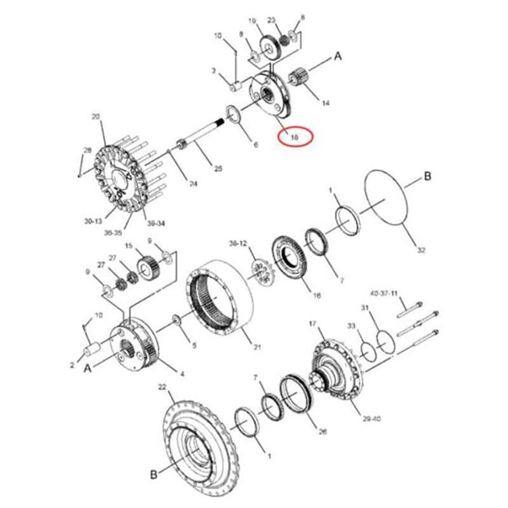 Support 246-6190 pour tracteur Caterpillar CAT D3K XL D3K2 LGP D4K XL D4K2 XL D5K LGP D5K2 XL