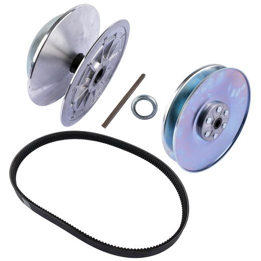 Clutch & Belt Kit AM108520 AET10637 RE28721 for John Deere Gator AMT600 AMT622 AMT626 - KUDUPARTS