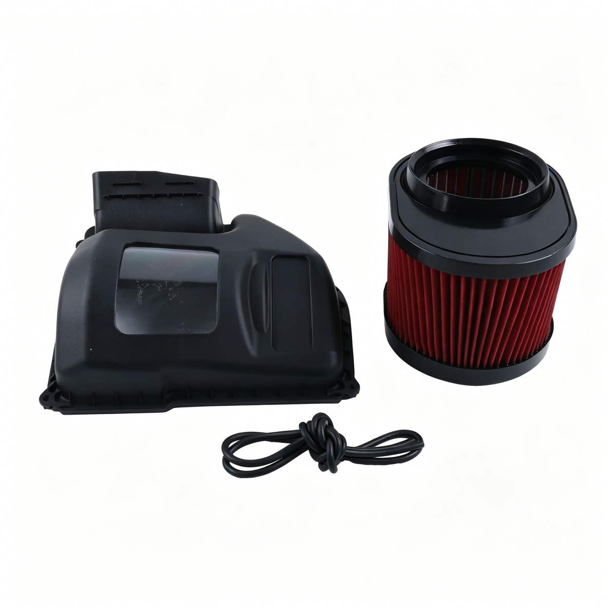 Cold Air Intake Filter Kit 422233 for Ford Bronco 2.3L L4 2.7L V6 2021-2023 - KUDUPARTS