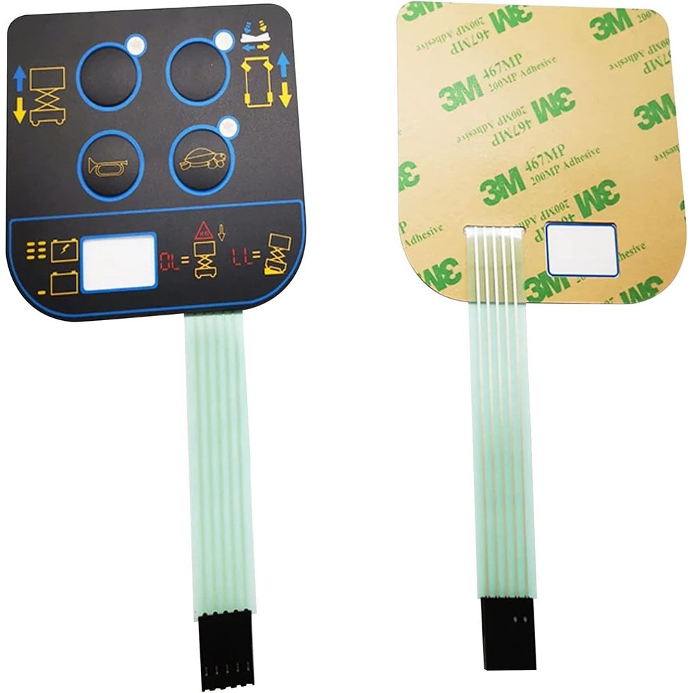 Autocollant de boîtier de commande DL-00004225 pour élévateur à ciseaux Dingli JCPT0607DCS JCPT0807DCS