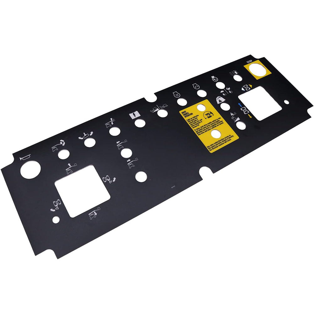 Control Panel Decal / Overlay 82767GT 82767 for Genie Telescopic Boom Lift S40 S45 - KUDUPARTS