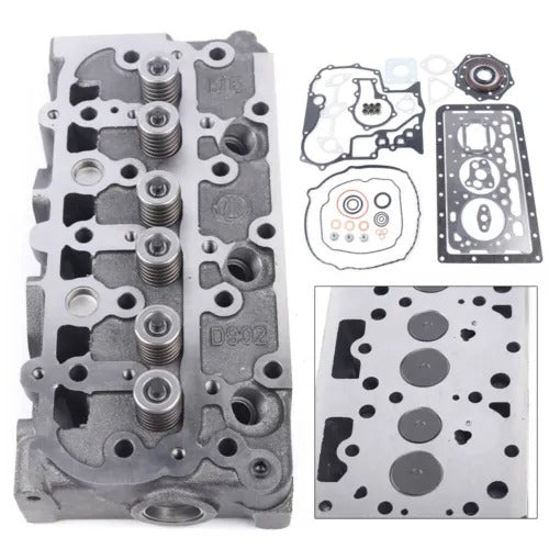 D902 Complete Cylinder Head 6687728 7000466 7327334 for Kubota Engine Bobcat Mini Track Loader MT55